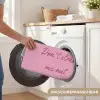 Eat me out don't stress me out - Roze - Handgeschreven Badmat klein -USP_WasbaarDE