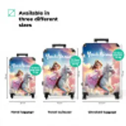 Lana luchtprinses NBS - Handbagage koffer - Kinderen Unisex middel zzzzzzVergelijking_3EN