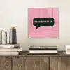 Roze - Tekstwolk - Groen - BLAH BLAH BLAH plexiglas 5mm klein -sfeer1