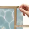Zeesterren - Golvend water - Rustgevend Light Box met batterij (Wandlamp) middel -USP_websiteprintNL