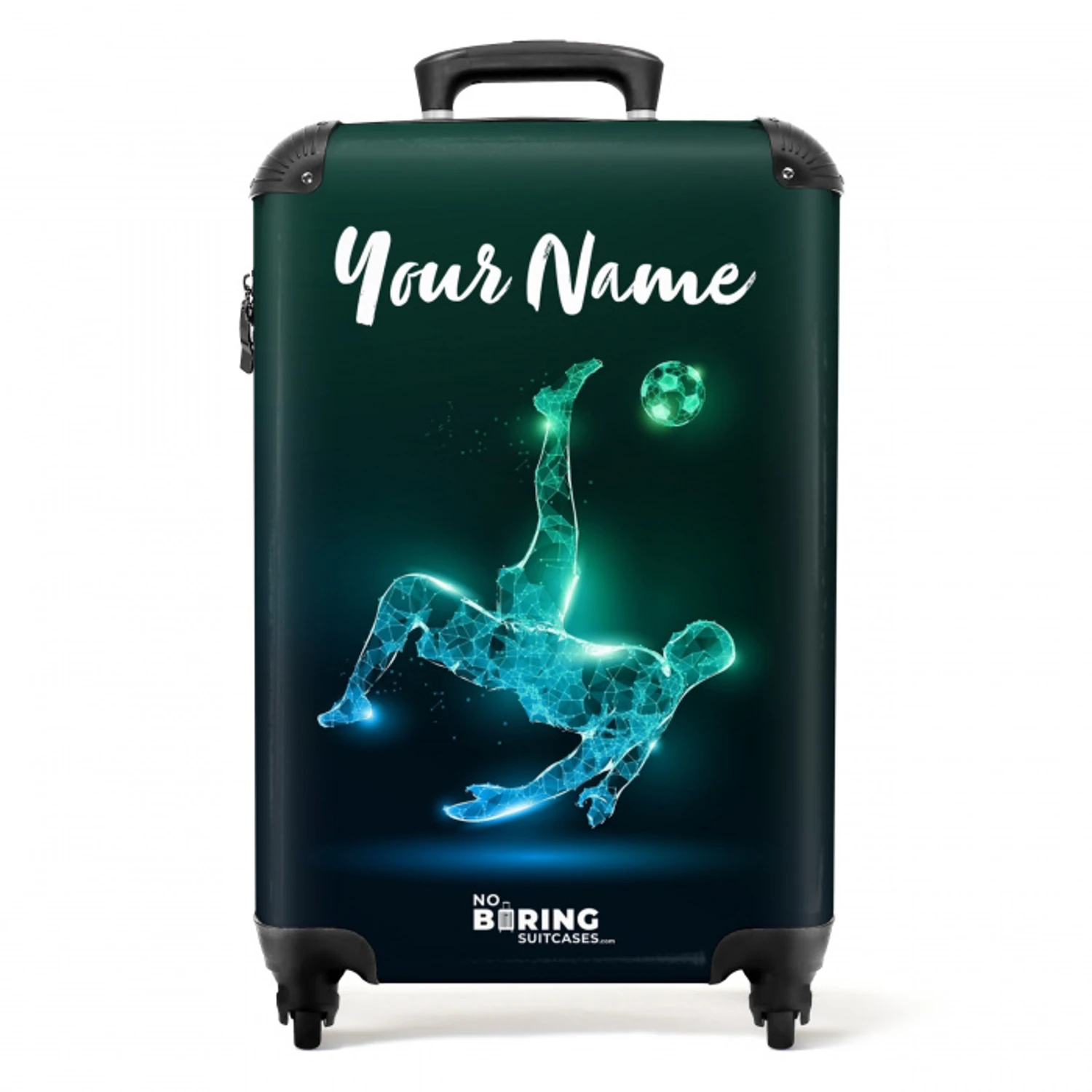 Oplichtende omhaal NBS - Handbagage koffer - Kinderen Unisex middel -productfoto_recht