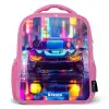 Neon nightcar Kinderrugzak - Roze middel -3d