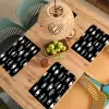 Ogen - Wit - Patroon Placemat vinyl groot 368 -zzsfeer5_Kitchenyeah-website