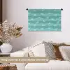 Zee - Dieren - Blauwe krab - Blauw Wandkleed katoen klein 269 -sfeer1