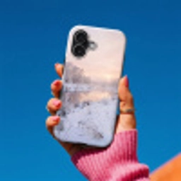 Rivier - Winter - Landschap - Sneeuw - Zonsopgang Toughcase MagSafe Apple iPhone 17 klein -Sfeer1V