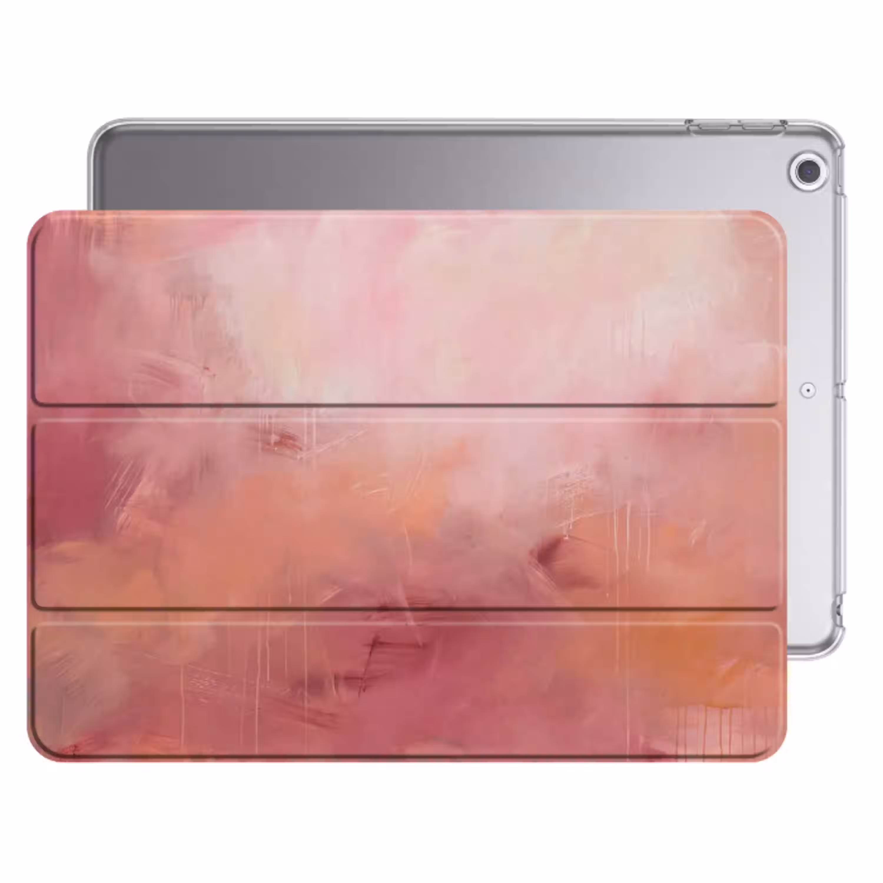 Kunst - Vloeiend - Pastel - Abstract Apple iPad 2017 middel -threedimensional_3d_global