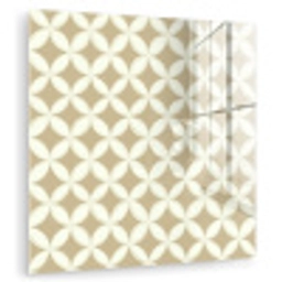 Symmetrisch - Motief - Beige plexiglas 5mm klein 11 -zzzproduct_nieuw