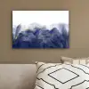Marmer - Blauw - Marmerlook - Goud - Textuur canvas 2cm klein -sfeer3