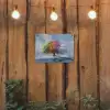 Boom - Seizoenen - Winter - Landschap tuinposter los doek klein -sfeer1