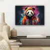 Panda - Jas - Graffiti - Oranje canvas 2cm klein -sfeer6