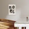 Quotes - Noël - Zwart - Beige - Kerst KitchenYeah - Keuken - Canvas klein -sfeer3