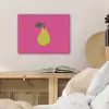 Illustratie - Fruit - Peer - Groen PET vilt klein -sfeer3