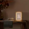 Cocktail - Tekst - Patroon - Wit Light Box met kabel (Tafellamp) klein -sfeer4