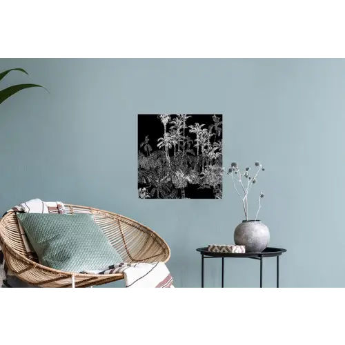 Bladeren -  Inductie beschermer - Bomen - Inductie mat - Jungle Muursticker klein -plant