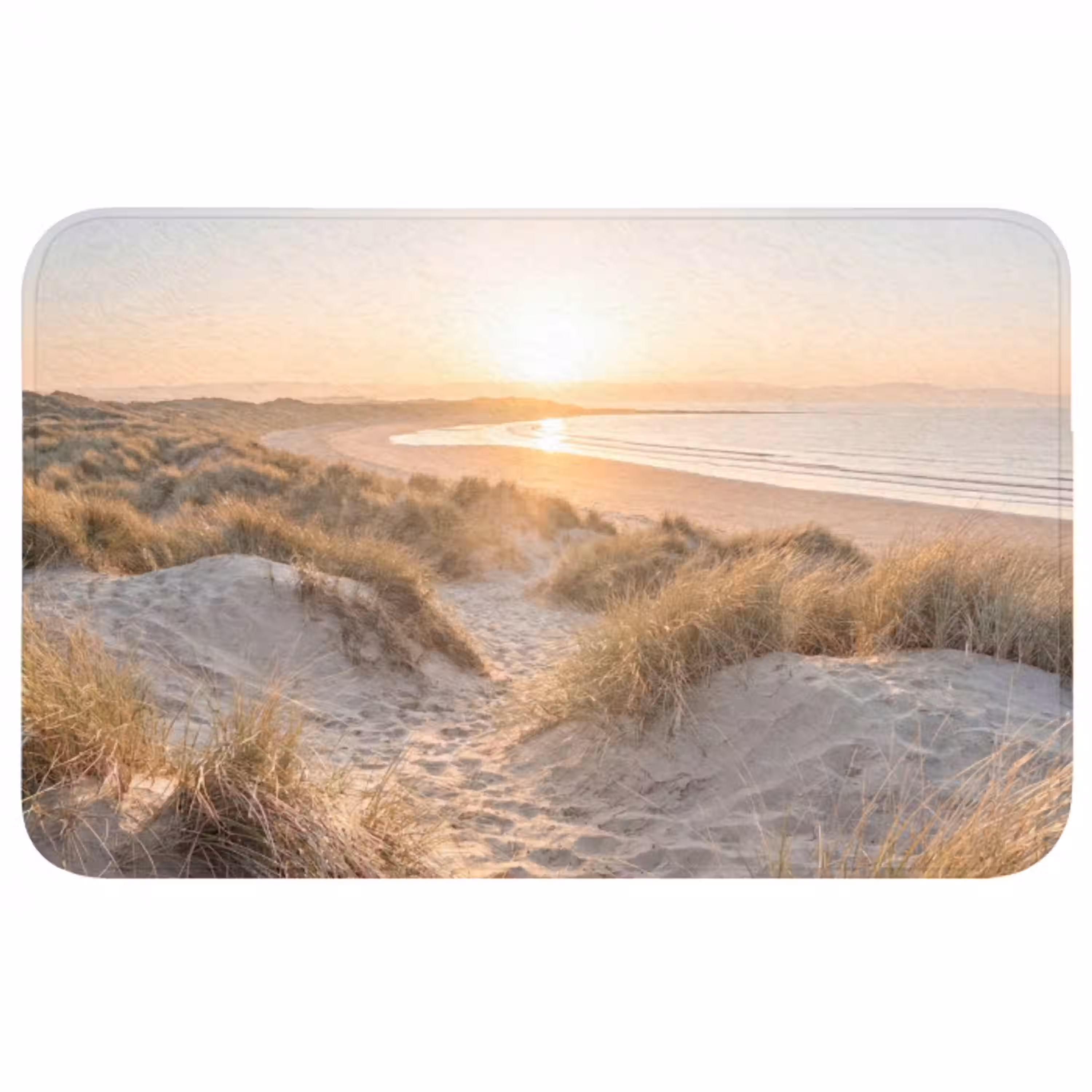 Duinen - Strand - Zee WCmat middel -3d