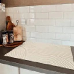 Zen Zandtuin Inductie beschermer vinyl 3mm klein -sfeer3