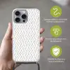 Grafisch - Patroon - Modern - Lijn Hoesje iPhone 16 Pro Max met koord klein 804 -sfeer2_NL