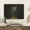 Bloembollen - Wit - Vaas - Minimalistisch PET vilt klein -sfeer1