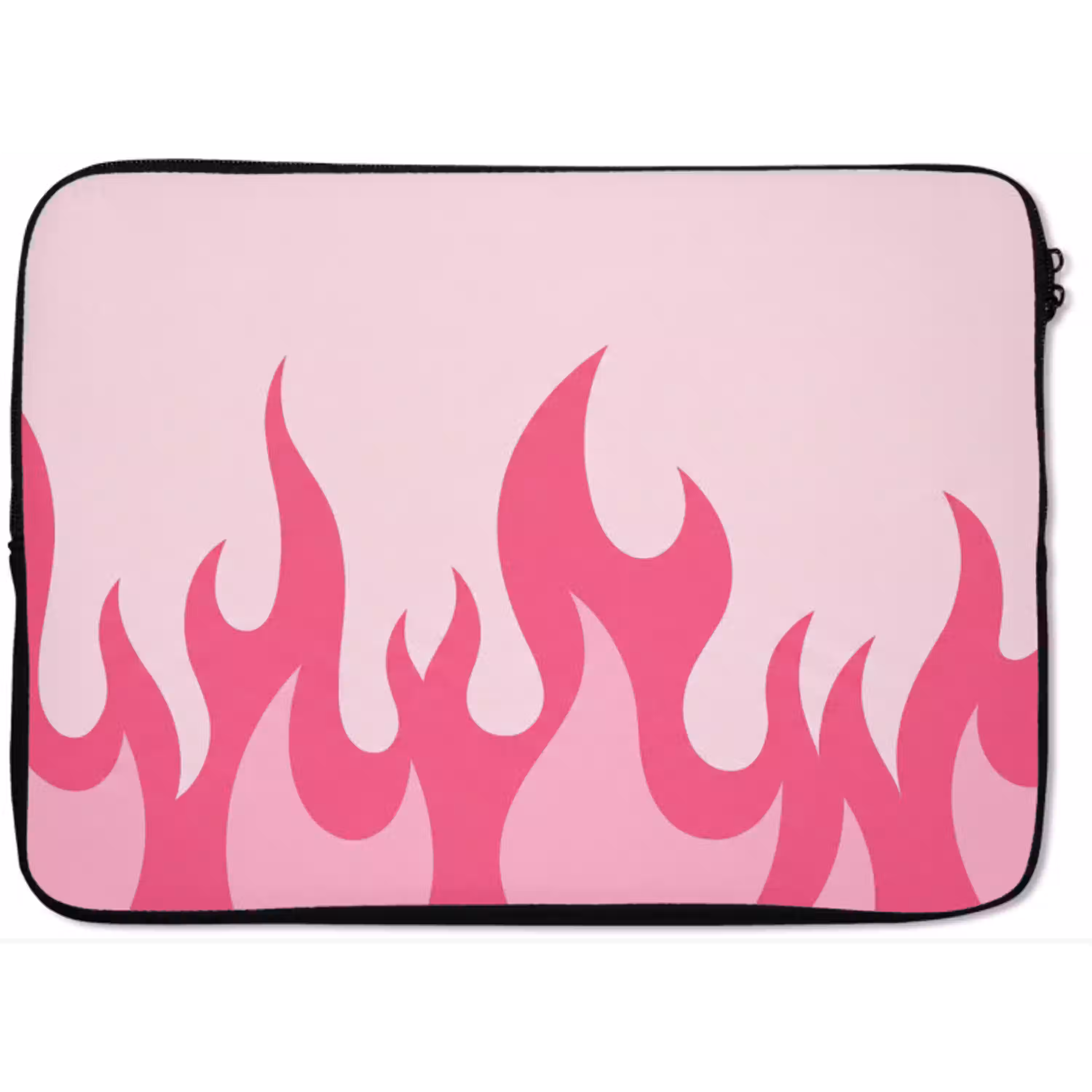 Vlammen - Patroon - Abstract - Modern - Roze laptophoes neopreen klein -zkaufland3dotto