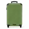 Lederen look mint groen NBS - Handbagage koffer - Kinderen Unisex middel -productfoto_recht