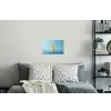 Bubbels - Badeend - Geel Muursticker klein -slaapkamer