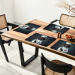 Hond - Garde - Kok Placemat vinyl groot -zzsfeer4_Kitchenyeah-website