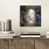 Doorkijk - Rozen - Vintage - Bloemen aluminium wit klein -sfeer1