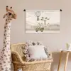 Wilde dieren - Safari - Watercolor - Luchtballon Wandkleed katoen klein -wsfeer5_kind