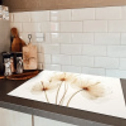 Elegantie in Transparantie Inductie beschermer vinyl 3mm klein -sfeer3