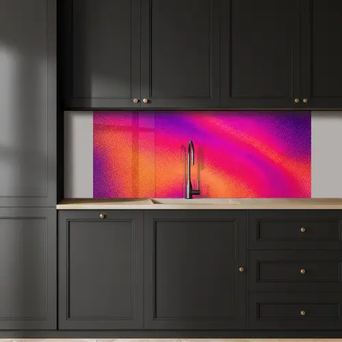 Abstract - Patroon - Kleurverloop keuken achterwand 2 middel -sfeer1