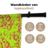 Slang - Neon - Groen - Roze Wandkleed katoen klein 269 -sfeer2