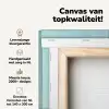 Slagroom - Taart - Blauw - Eten canvas 2cm klein -zzzsfeer2_topdoek