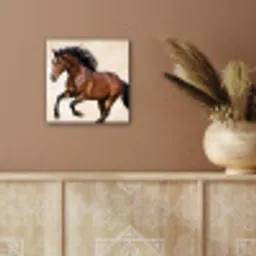 Paard - Galop - Energie aluminium wit klein -sfeer4