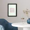 Focus on the good - Roze fotolijst zwart zonder passe partout klein -sfeer4