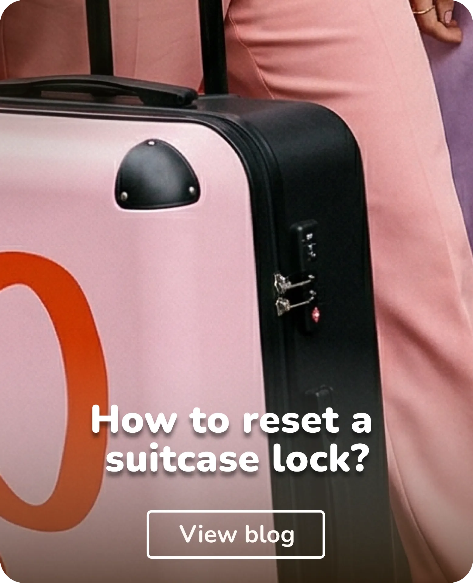 pink nbs suitcase