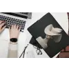 Vrouw - Golvende - Hoed laptophoes neopreen klein -bureau