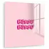 Bisou - Roze - Schaduw plexiglas 5mm klein -zzzproduct_nieuw