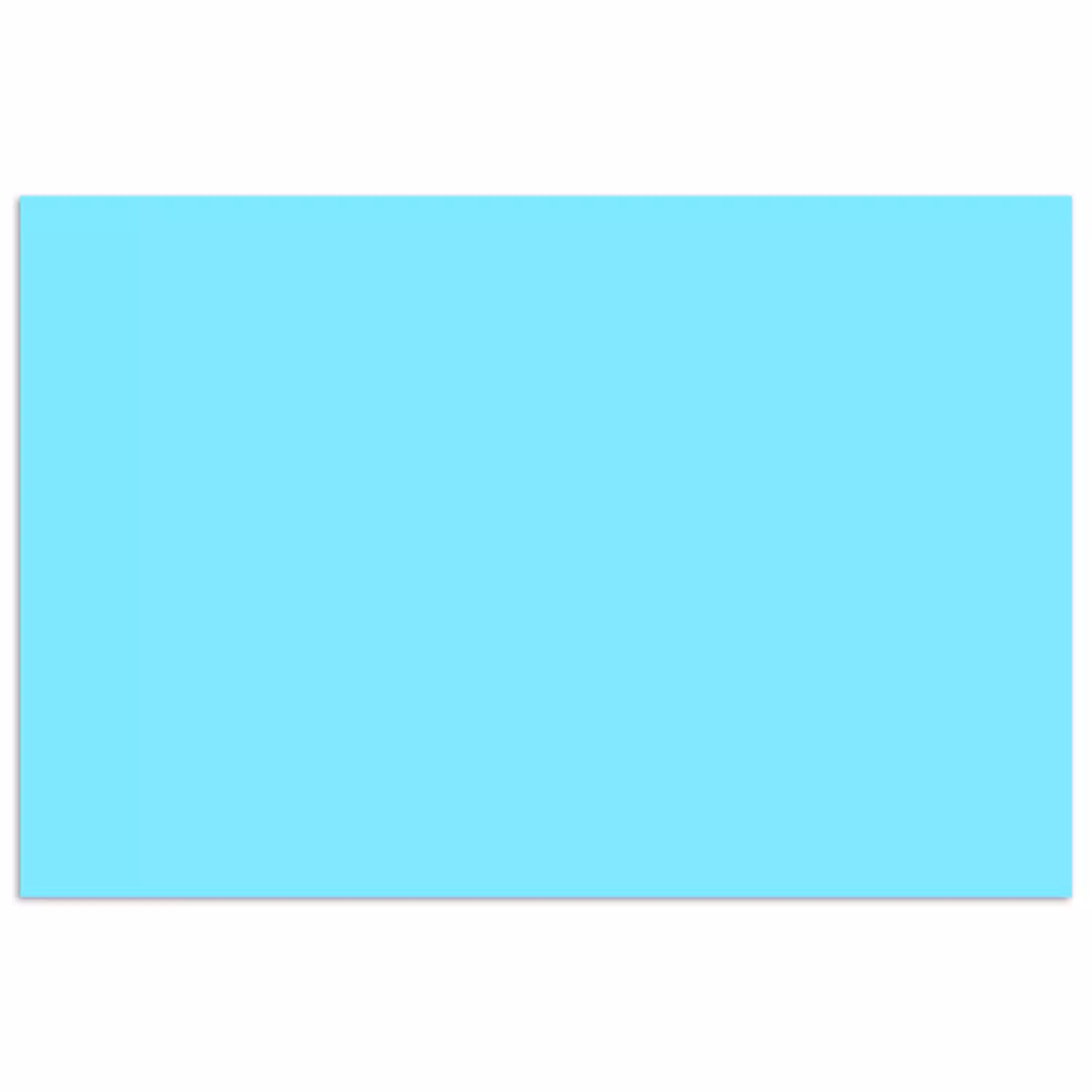 Electric - Cyan - Blauw poster papier klein 62 -3d