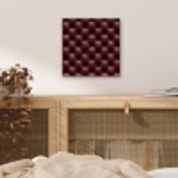 Leer - Patroon - Bordeaux aluminium wit klein 46 -sfeer3