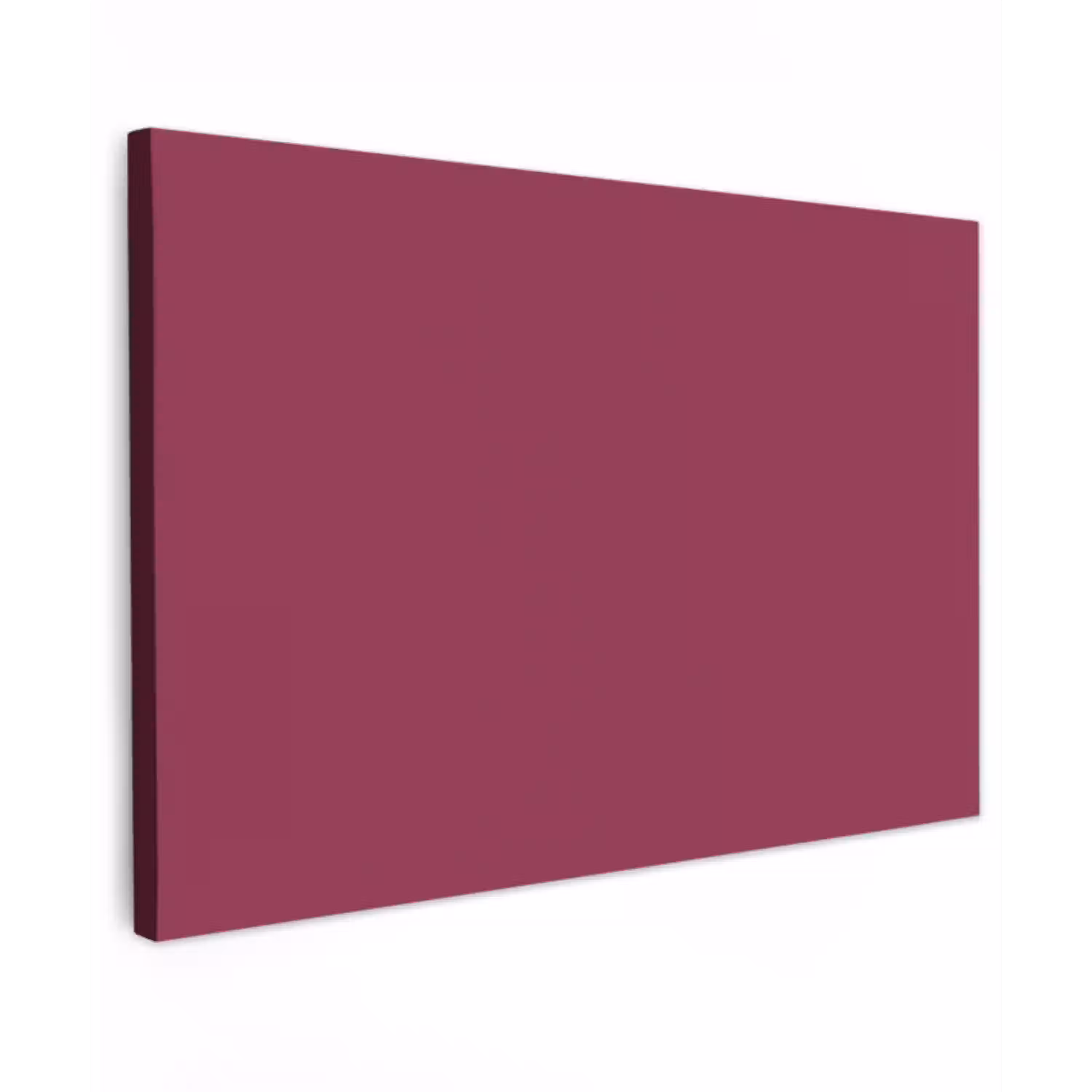 Deep - Rasberry - Rood Tuinposter op houten frame 2 cm dik klein 845 -3d