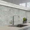 Grijs - Muur - Poriën keuken achterwand 2 middel 871 -3d_schuin