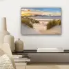 Strand - Duin - Gras - Zonsondergang - Zee canvas 2cm klein -sfeer6