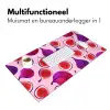 Vijgen - Roze - Paars Muismat XXL klein -sfeer4