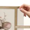 Koe - Bohemian - Kalfje - Bloemen Light Box met batterij (Wandlamp kind) middel -USP_websiteprintNL