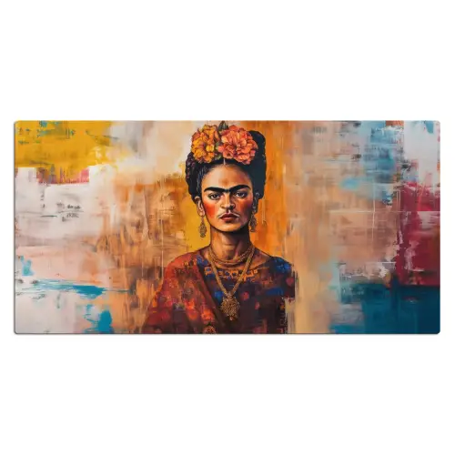 Portret - Sieraden - Schilderachtig Muismat XXL klein -3d_leeg
