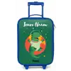 Dino - Planeet - Sterren - Groen Kinderkoffer - Blauw klein -zz3dotto