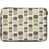 Blokken - Vintage - Grijs laptophoes neopreen klein 279 -zkaufland3dotto