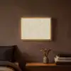 Lichtbeige - Marmer - Diffusie adering Light Box met batterij (Wandlamp) middel 907 -sfeer4
