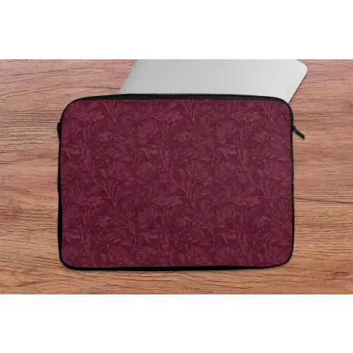 Bladeren - Patroon - Paars laptophoes neopreen klein 279 -tafel