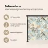 Botanisch - Zangvogel - Blauw Balkonbeschermer Duitsland klein 596 -specs_NL